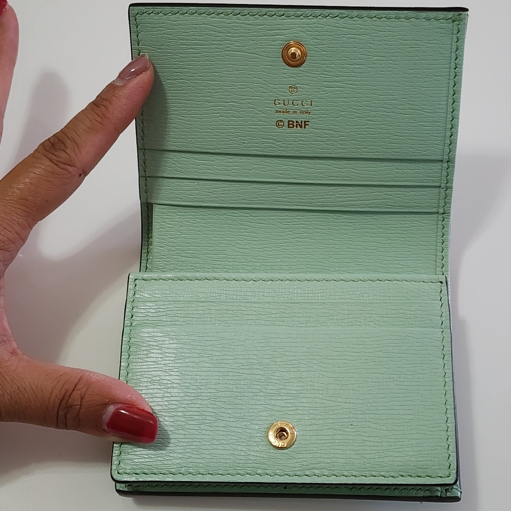 Gucci Bananya Sakura Mochi Cat GG Compact Wallet Limited Edition - Picture 3 of 10